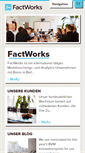 Mobile Screenshot of factworks.com